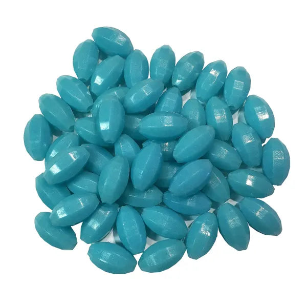 10 mm Football Glow Beads (50 Pack)