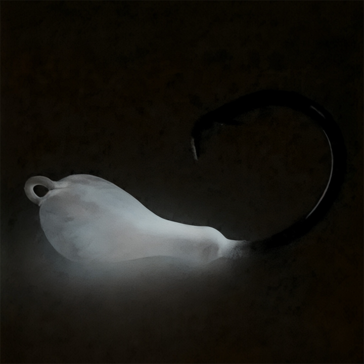 Circle Hook Jigs - Glow White