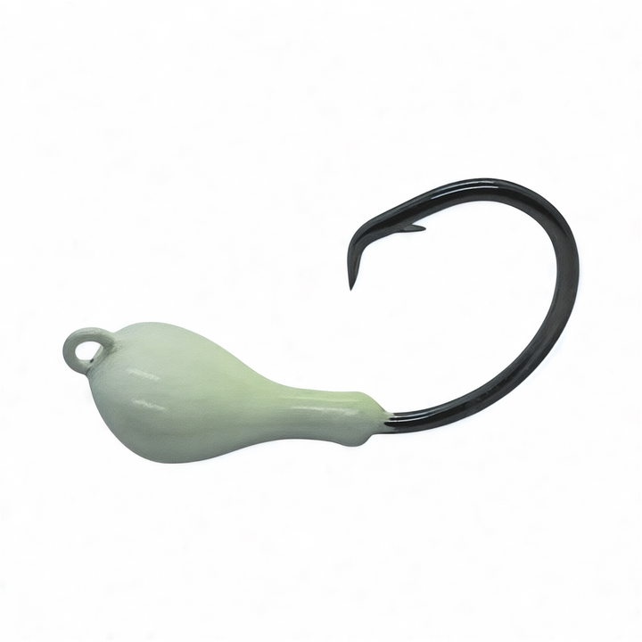 Circle Hook Jigs - Glow Blue