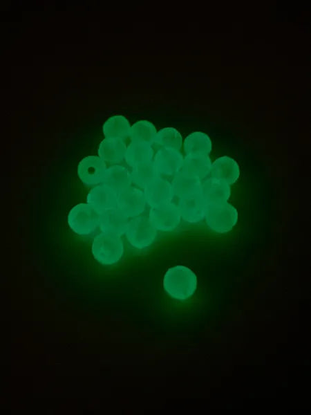 Glow Pompano Beads 6mm (25 Pack)