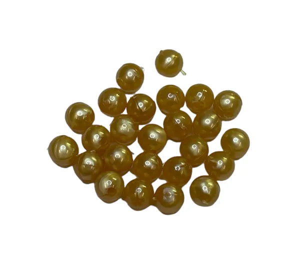 Gold Pompano Beads (25 Pack)