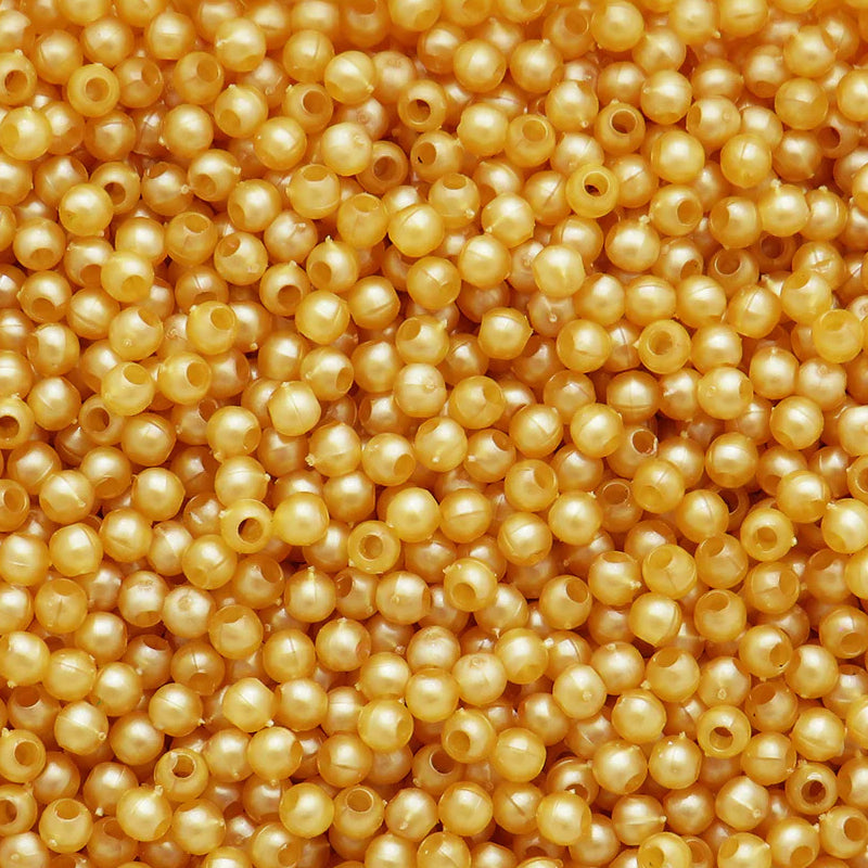 Gold Pompano Beads (25 Pack)