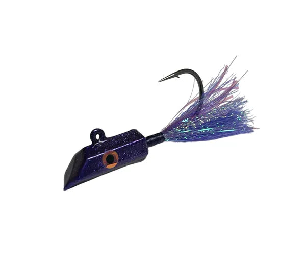 Hand Tied Hex Head: Amethyst