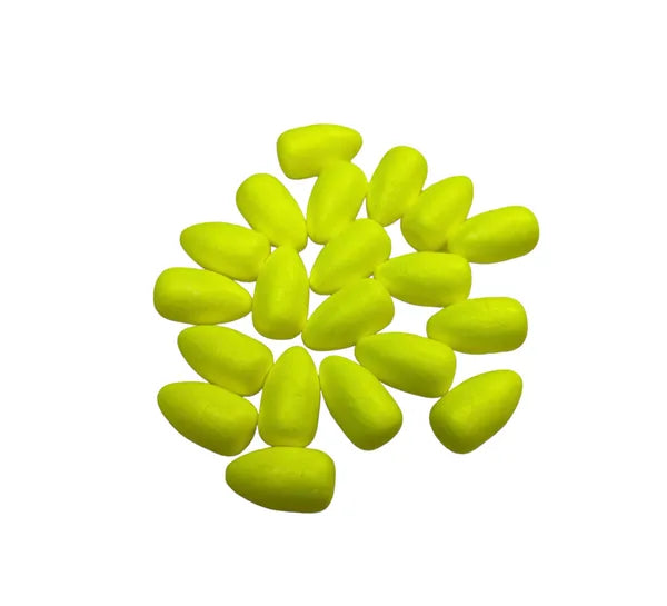 Yellow Size #2 Bullet Floats (20 pack)